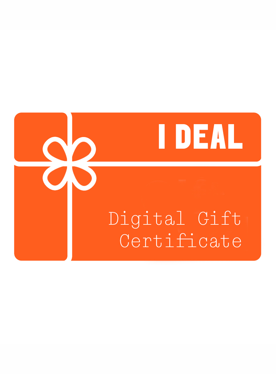 I DEAL Digital Gift Certificate